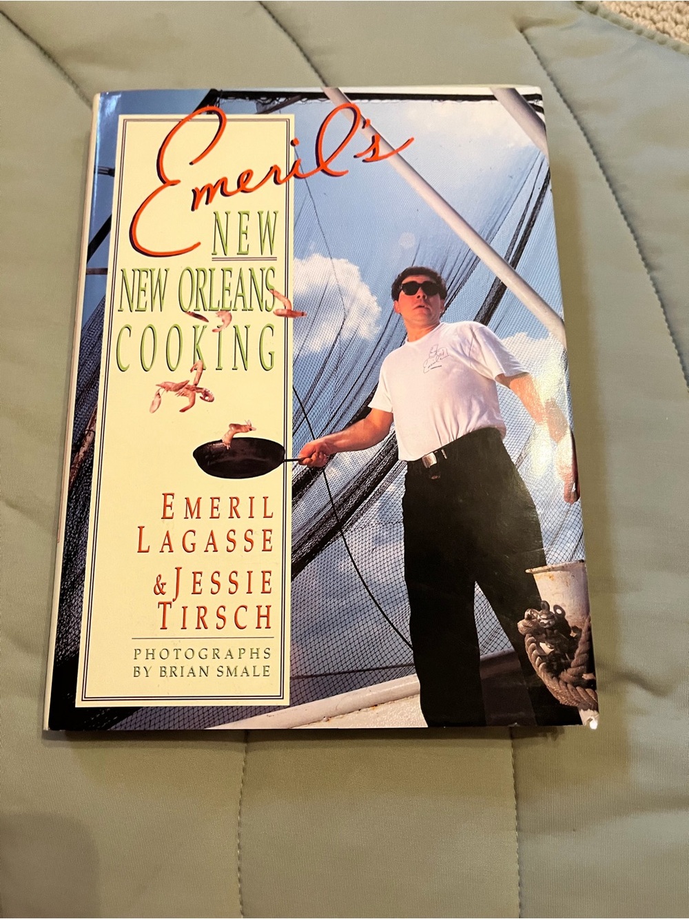 New Orleans Cooking Autographed Cookbook by Emeril Lagasse NWT